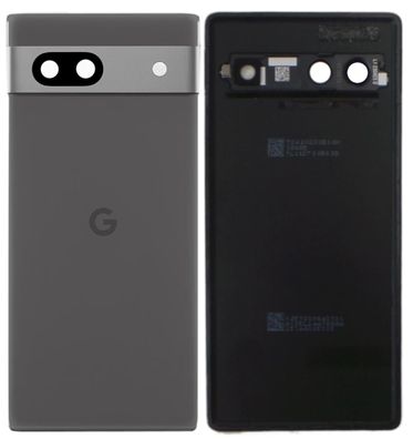 Original Google Pixel 7a GHL1X Akkudeckel Backcover Charcoal Sehr Gut