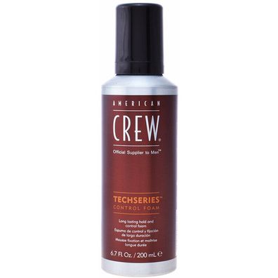 American Crew Techseries Long Lasting Hold And Control Foam 200ml