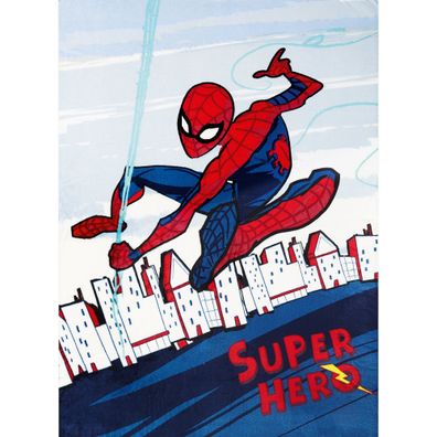 Spider Man Decke Super Hero 130x170 cm