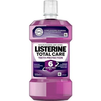 Listerine Total Care Zahn Schutz Mundspülung 500ml