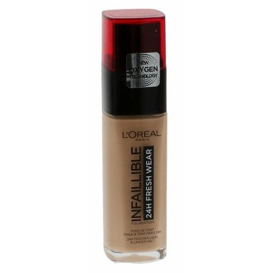 L'ORÉAL PARiS Foundation Infaillible 32h Beige, LSF 25, 30 ml