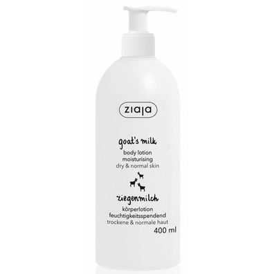 Ziaja Goat's Milk Body Milk 400ml - Für trockene und normale Haut