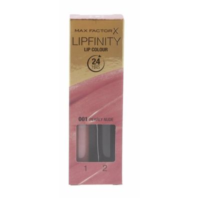 Max Factor Lipfinity Lip Colour - 001 Pearly Nude