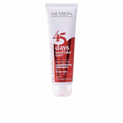 Revlon Revlonissimo 45 Days Conditioning Shampoo Brave Reds 275ml