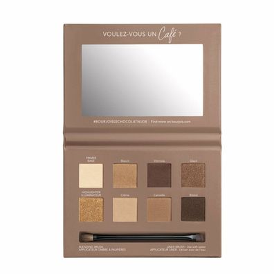 Bourjois Palette Yeux 4 En 1 Eyeshadow 02 Rue De Café Chocolat Nude Edition