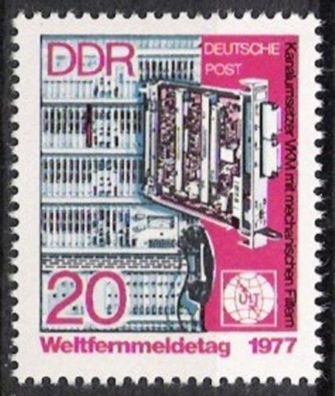 DDR Nr.2223 * * Weltfernmeldetag 1977, postfrisch