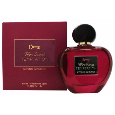 Antonio Banderas Her Secret Temptation Eau de Toilette Spray 80ml