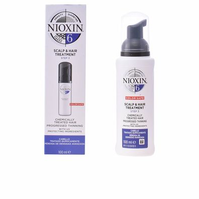 Nioxin System 6 Sclap Treatment Very Weak Coarse Hair 100ml