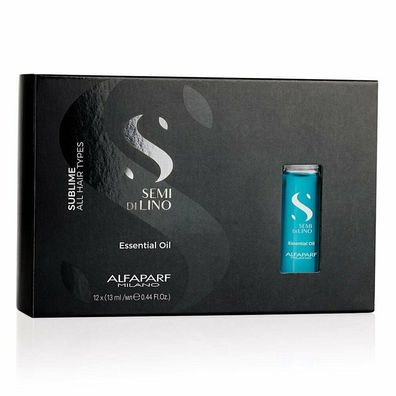 Alfaparf Milano Semi Di Lino Sublime Essential Oil Ampoules 12x13ml