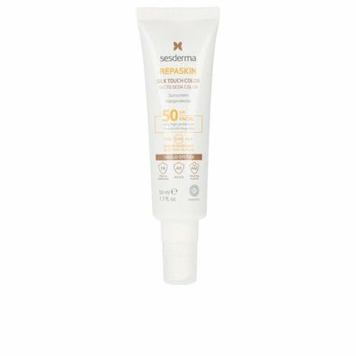 Repaskin FACIAL SPF50 tacto seda con color 50ml