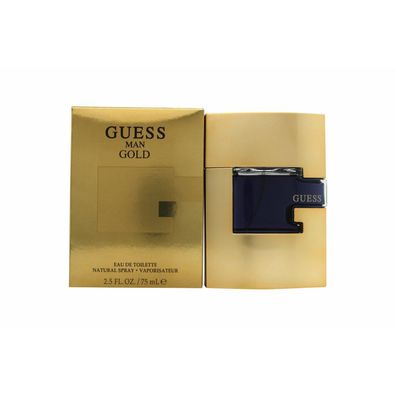 Guess Gold Eau De Toilette Spray 75ml für Männer