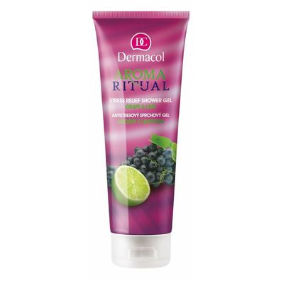 Dermacol Aroma Ritual Gel de Douche Grape/Lime 250ml