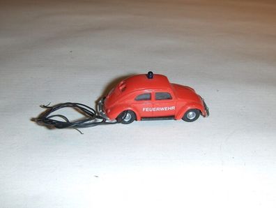 Busch H0 VW Käfer Feuerwehr mit Blaulicht, siehe Bild ! AM110