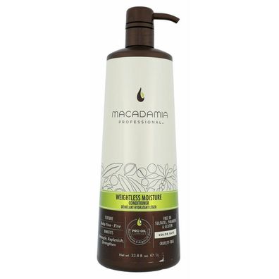 Macadamia Weightless Moisture Women 1000ml Professionelle Haarspülung