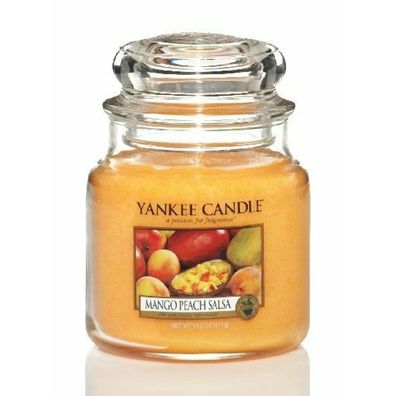 Yankee Candle Mango Pfirsich Salsa Duftkerze 411 g