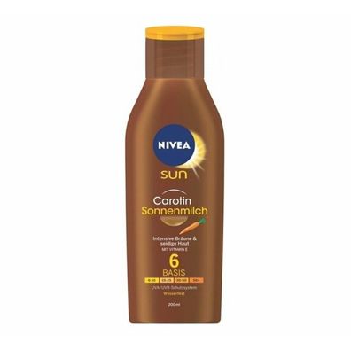 Nivea Sun Carotin Sonnenschutzlotion SPF 6 200ml