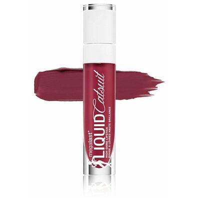 Wet N Wild Megalast Liquid Catsuit High Shine Lipstick E969A Wine Is The Answer