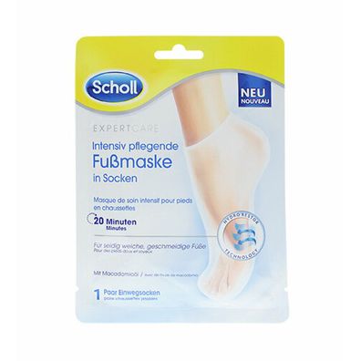 Scholl Expert Care PediMask Macadamia Oil Pflegende Fußmaske