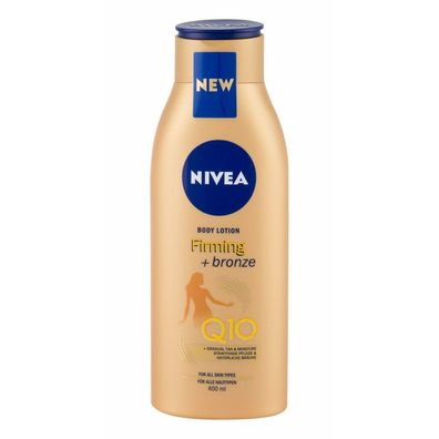 NIVEA Q10 Firming + Bronze Straffende Körperlotion mit Bronzing-Effekt 400ml