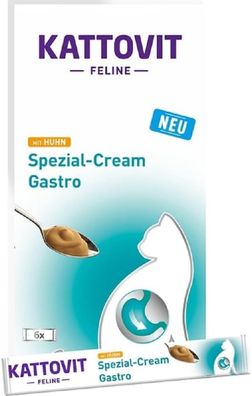 Kattovit Spezial-Cream Gastro mit Huhn 6x15g