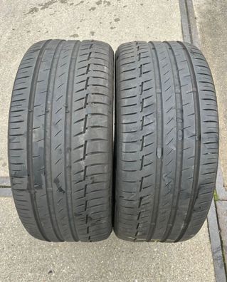 2x Sommerreifen 255/45 R18 99Y Continental Premium Contact 6 DOT19 6,1-6,5mm