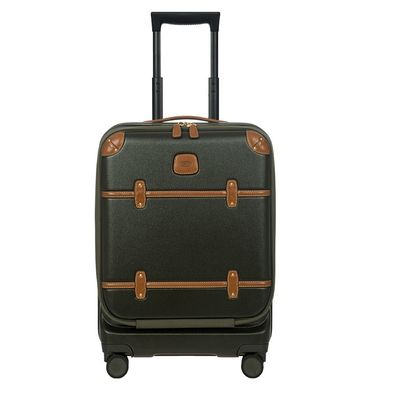 BRICS Trolley 55 cm mit Vortasche / USB Anschluss BBG38312, olive, Unisex