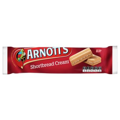 Arnott's Shortbread Cream Biscuits 250 g