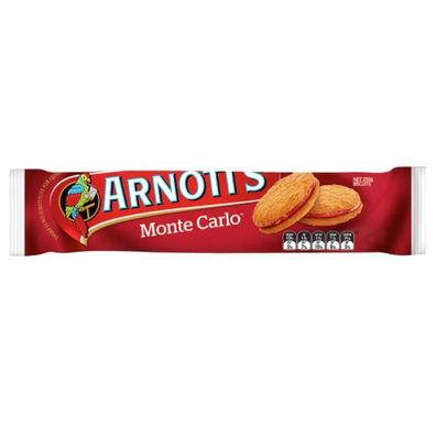 Arnott's Monte Carlo Cream Biscuits 250 g