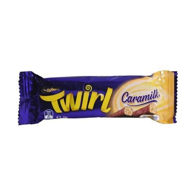 Cadbury Twirl Caramilk Schokoriegel - Import 39 g