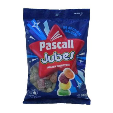 Pascall Jubes Lollies 300 g