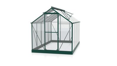 Triton 6200 ESG3mm, smaragd Gewächshaus Vitavia Treibhaus 2 Dachfenster Garten