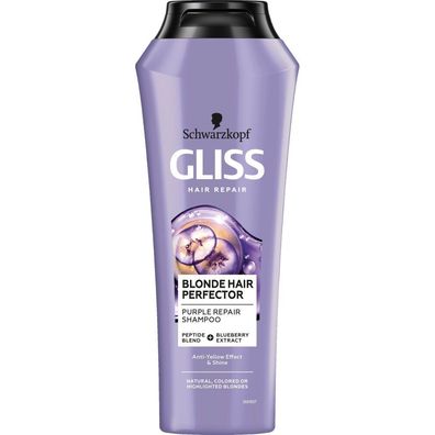 GLISS Blonde Hair Perfector Shampoo blondes Haar 250ml