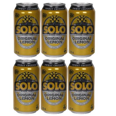 SOLO Original Lemon - Australian Import 6x375 ml