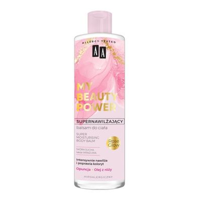 AA My Beauty Power feuchtigkeitsspendende Körperlotion 400ml