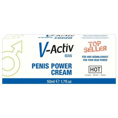 HOT V-Activ Penis-Power Cream 50ml