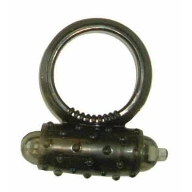 Silicone Soft Cock-Ring schwarz m. Vibr