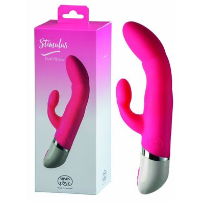 MINDS of LOVE Stimulus Dual Vibrator pink