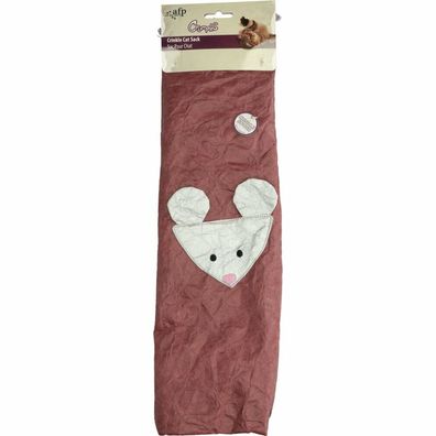 AFP Crumples Crinkle Cat Sack Purple