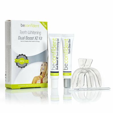 Beconfident Teeth Whitening Dual Boost Kit Set 4 Artikel