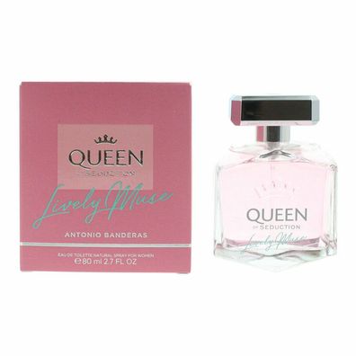 Antonio Banderas Queen of Seduction Lively Muse Eau de Toilette 80ml