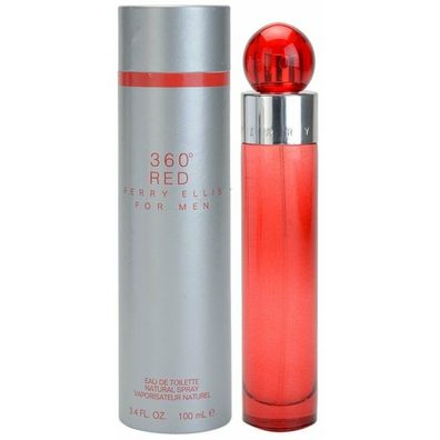 Perry Ellis 360 Red Eau De Parfum Spray 100ml For Women