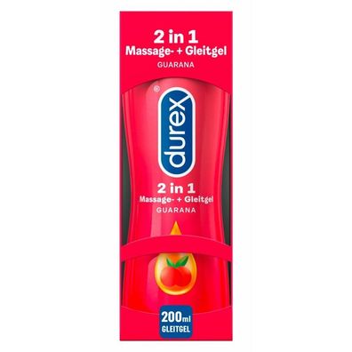 DUREX play 2 in1 Massage-Gel Guarana 200ml -New Design