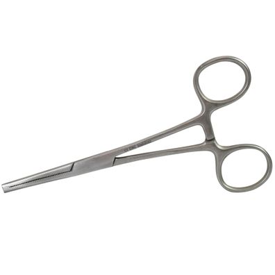 Kocherklemme gerade 14 cm Edelstahl
