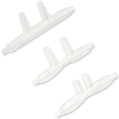 AEROpart O2-Brillen gerade Nasenstutzen soft Sauerstoffbrillen Transparent/Klar