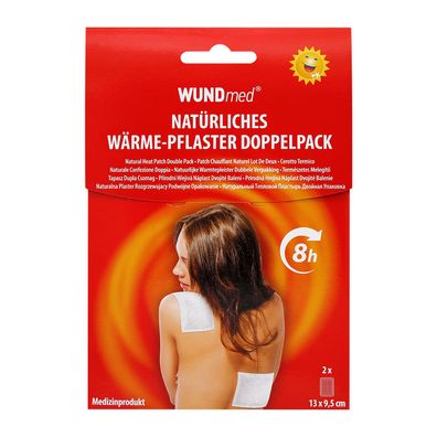 WUNDmed Wärmepflaster 13 x 9,5 cm 2 Stück/Packung