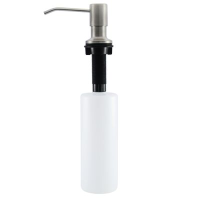 Sanismart Einbau-Seifenspender F25-2 Edelstahl gebürstet 500 ml