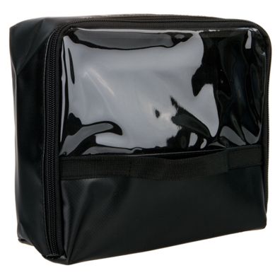 Modultasche Schwarz Plane 24 x 20 x 10 cm für Notfallrucksäcke