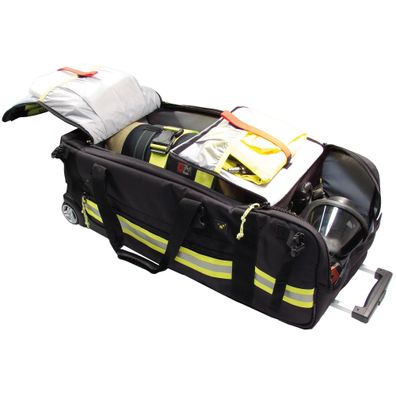 tee-uu Gearbag PRO Sicherheitstrupptasche Schwarz 77 x 26 x 38 cm, Trolley