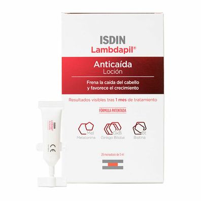 Anti-Haarausfall Lambdapil Lotion Isdin 20 Monodose