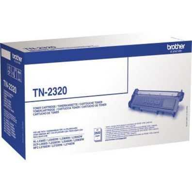 Brother Cartridge TN-2320 TN2320 Black Schwarz (TN2320)